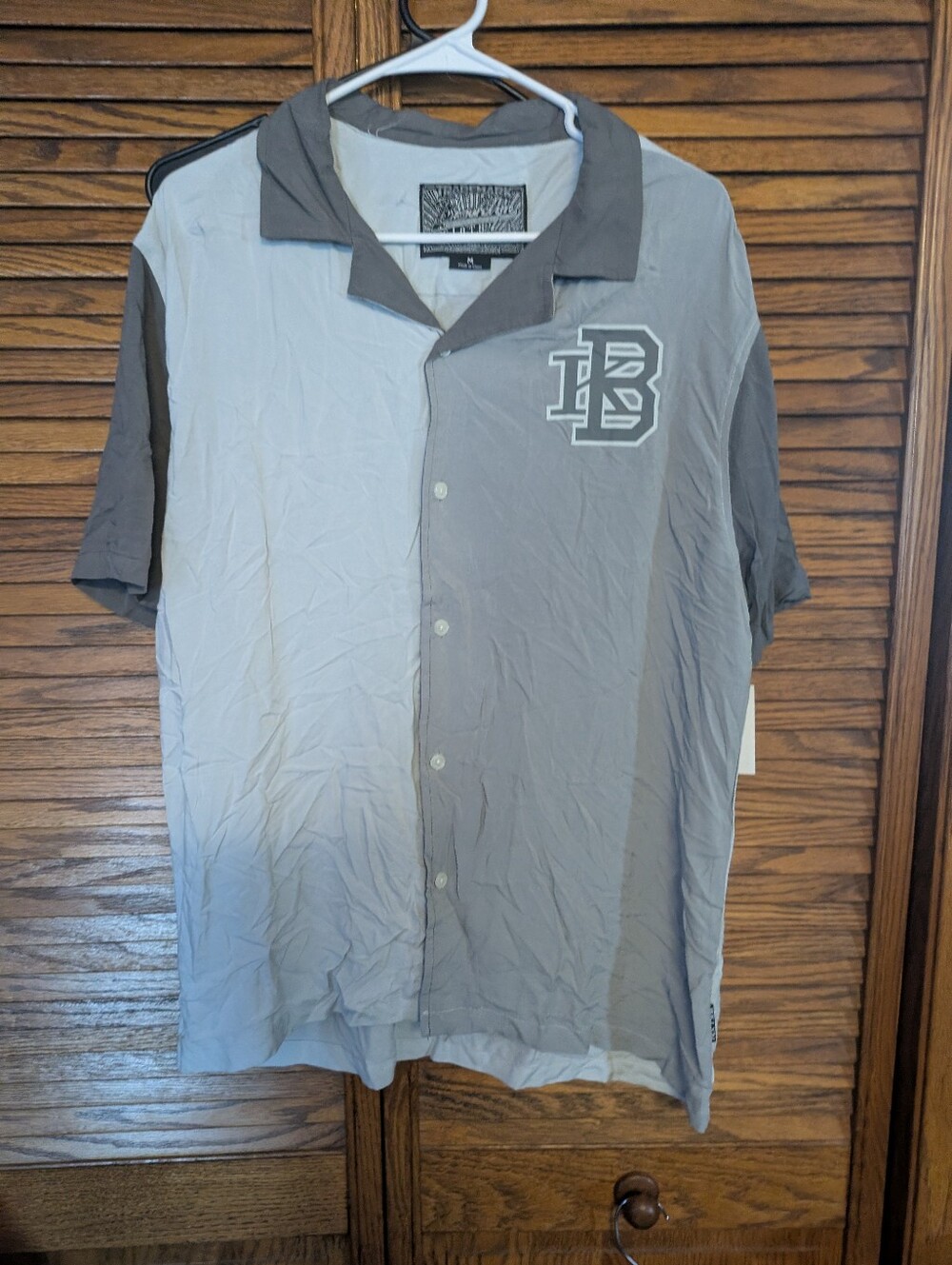 Brooklyn Cloth New Men's Short Sleeve Button-down Shirt Size Medium